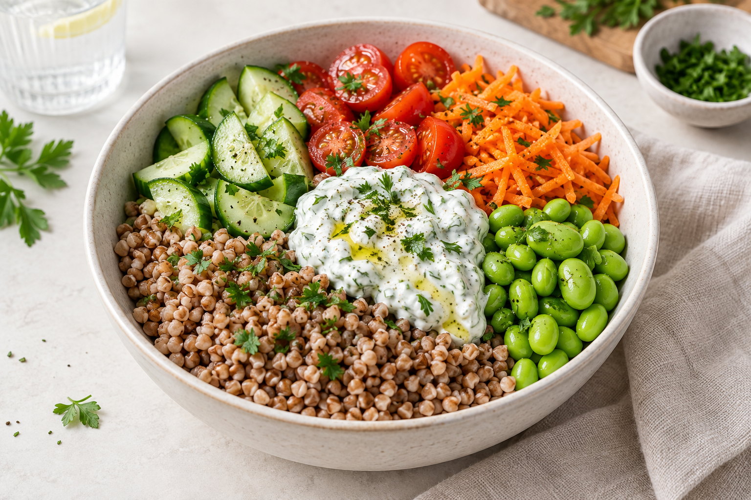 Ausgewogene Power Kitchen Bowl